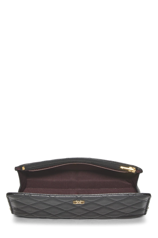 Black Caviar Classic Quilted Wallet On Chain (WOC), , large image number 5