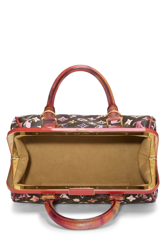 Richard Prince x Louis Vuitton Monogram Watercolor Aquarelle Papillon Frame Bag, , large image number 5