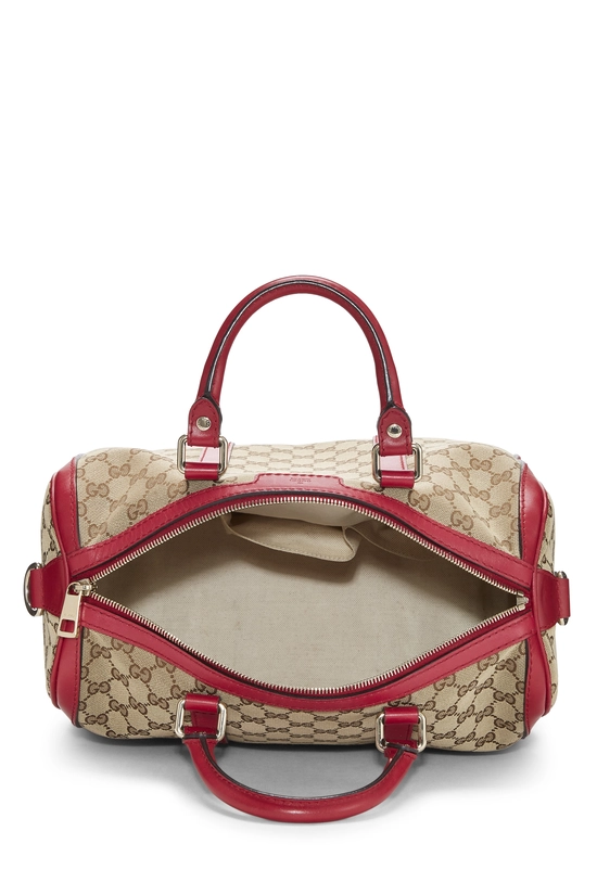 Red Original GG Canvas Boston Handbag Medium, , large image number 5
