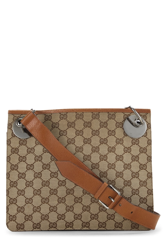 Orange Original GG Canvas Eclipse Messenger, , large image number 3