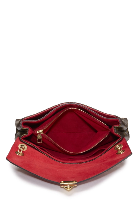 Red Monogram Canvas Pallas Chain Bag, , large image number 5