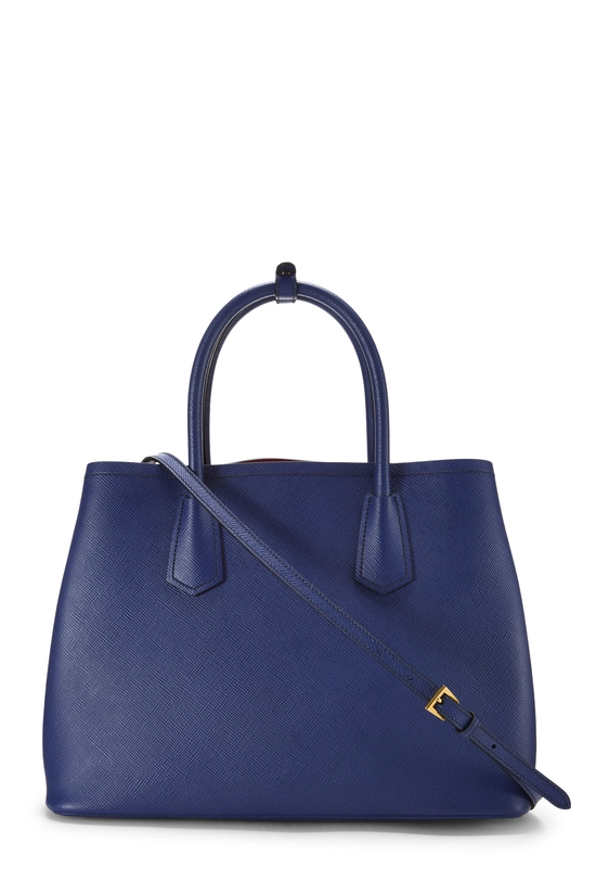 Blue Saffiano Double Bag Small, , large image number 3