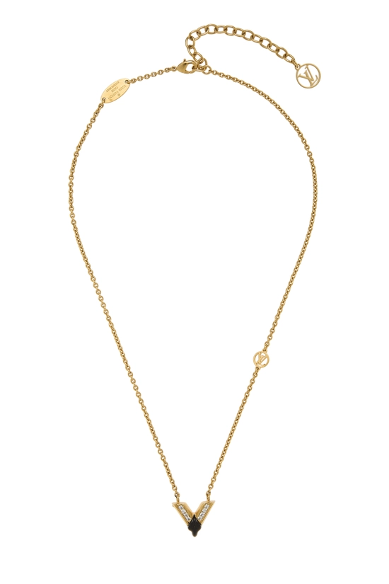Gold The Great Essential V Necklace, , large image number 0