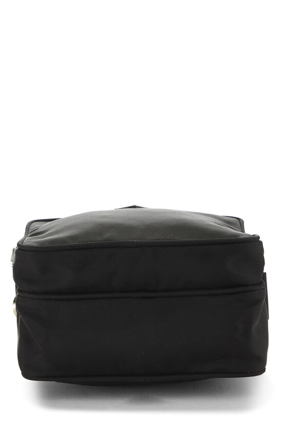 Black Nylon Messenger Bag Small, , large image number 4