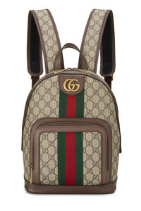 ✨️GUCCI GG Supreme Web Insect Backpack Pre-Owned Brown GG Supreme Magnetismo Insect Backpack  main image 4