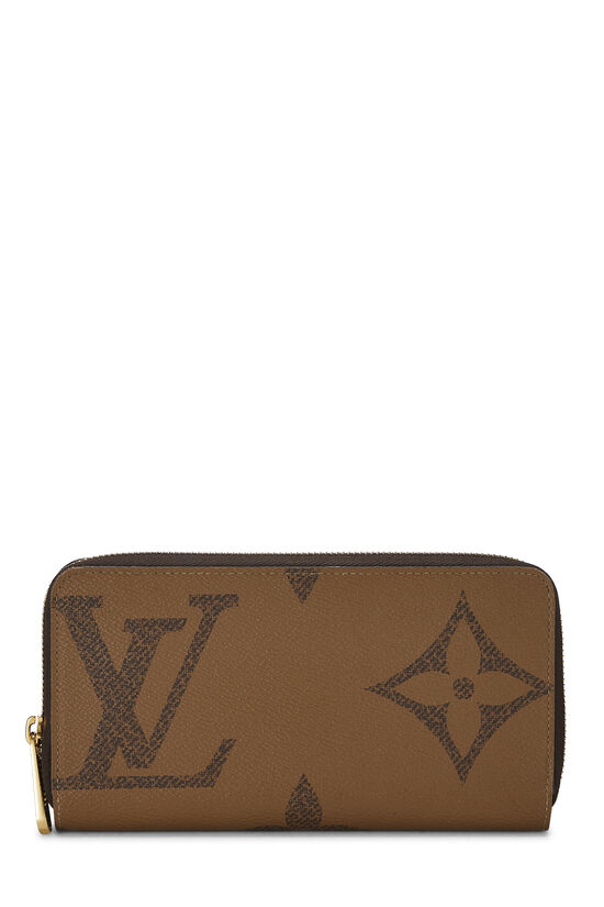 Louis Vuitton Monogram Reversed Giant Zippy Continental  