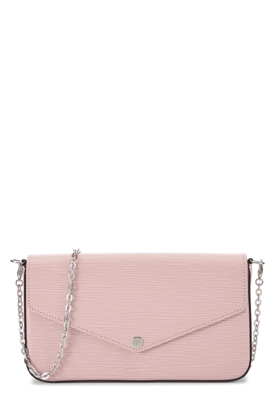 Louis Vuitton Rose Nacre Epi Pochette Felicie