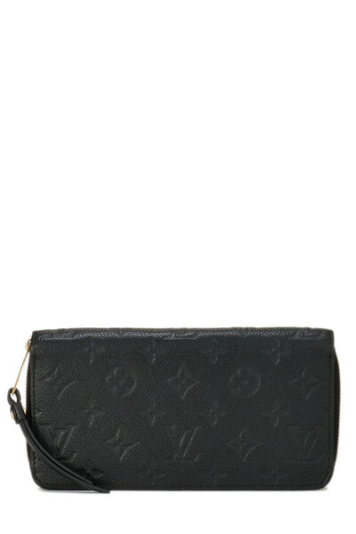 Black Monogram Empreinte Zippy Wallet