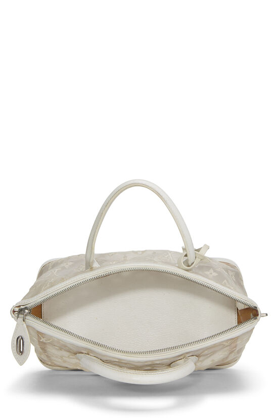 White Monogram Transparence Lockit, , large image number 5