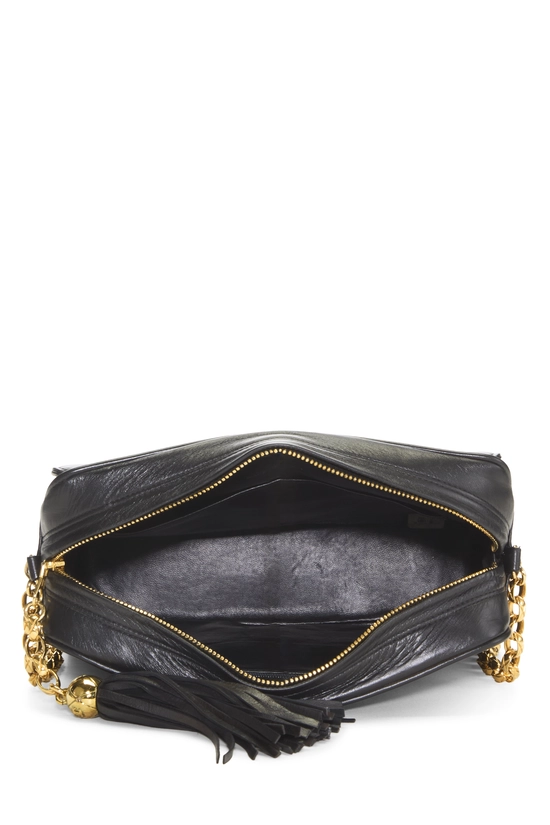 Black Lambskin Pocket Camera Bag Medium, , large image number 5