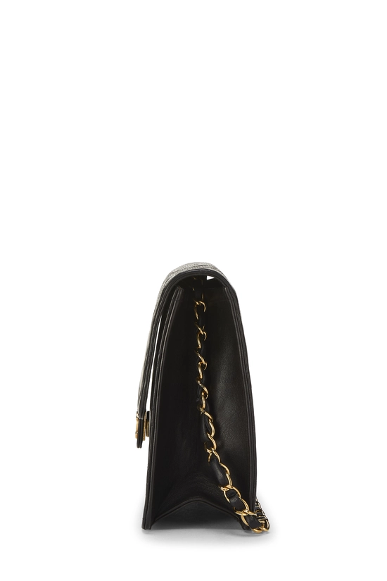Black Quilted Lambskin Ex Flap Medium, , large image number 2