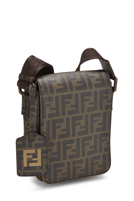 Brown Zucca Coated Canvas Messenger Small, , large image number 1