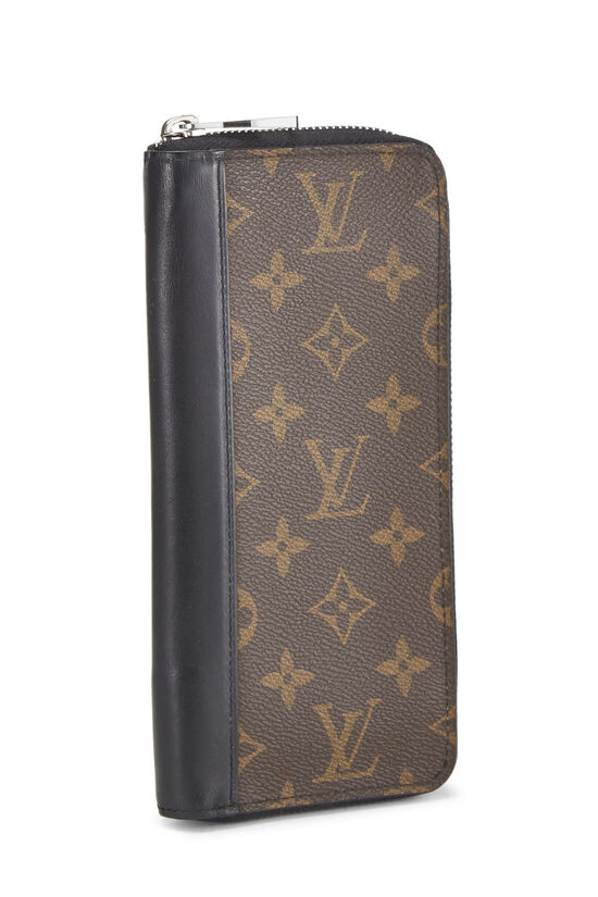Louis Vuitton Monogram Canvas Macassar Zippy Vertical