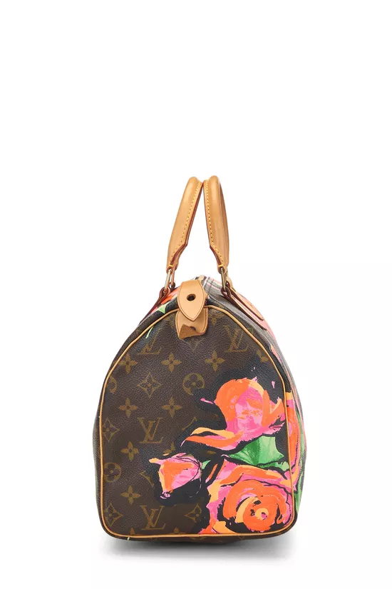 Stephen Sprouse x Louis Vuitton Monogram Roses Speedy 30, , large image number 2