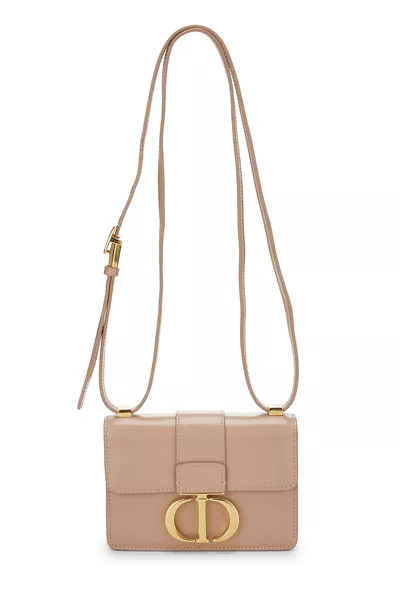 Pink Calfskin 30 Montaigne Bag Micro