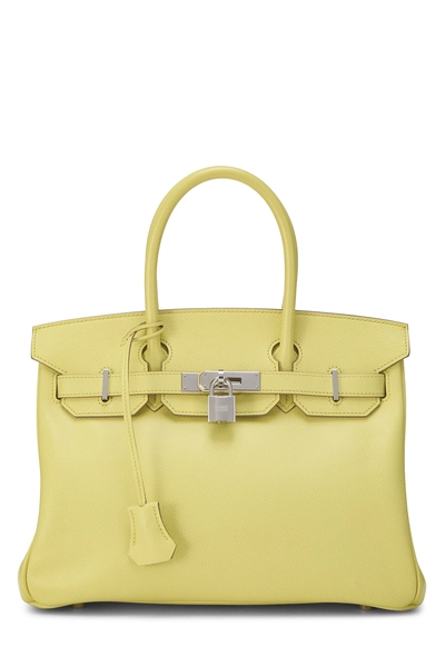 Hermès Soufre Epsom Birkin 30