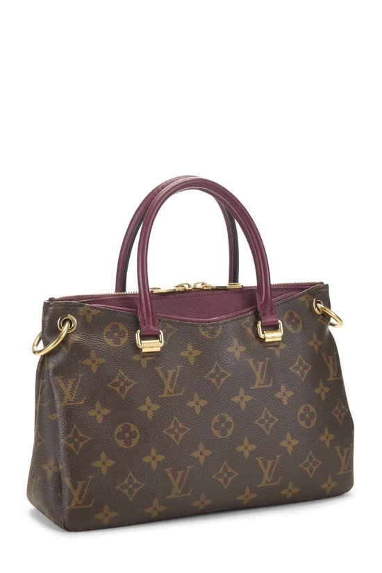 Burgundy Monogram Canvas Pallas BB, , large image number 1