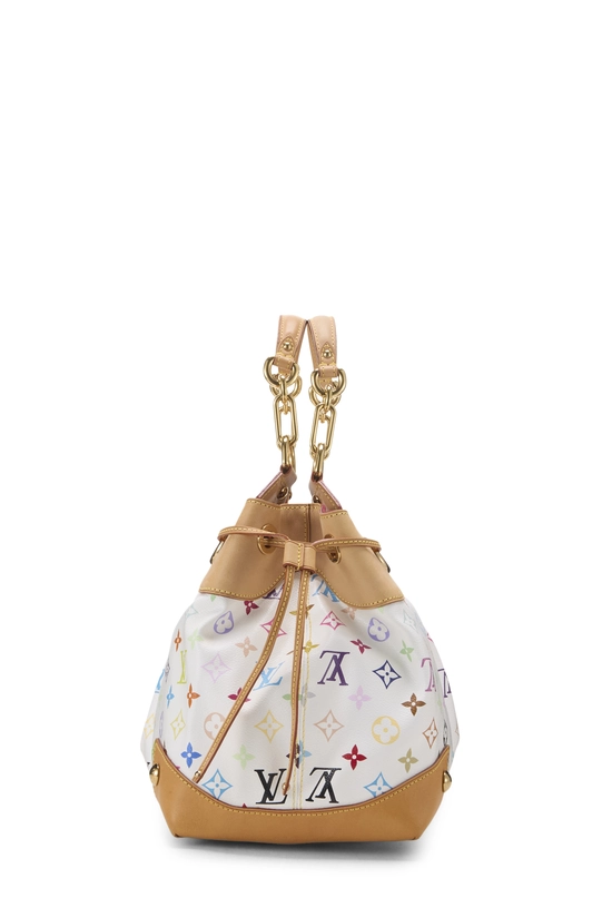 Takashi Murakami x Louis Vuitton White Monogram Multicolore Ursula, , large image number 2
