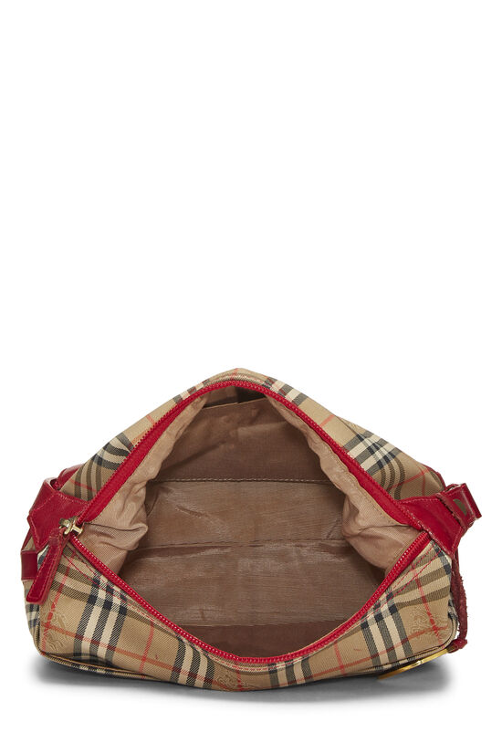 Red Haymarket Canvas Shoulder Bag Mini, , large image number 5