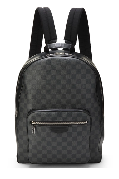 Louis Vuitton Black Damier Graphite Josh Backpack