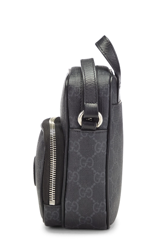 Black GG Supreme Canvas Interlocking GG Crossbody Mini, , large image number 2
