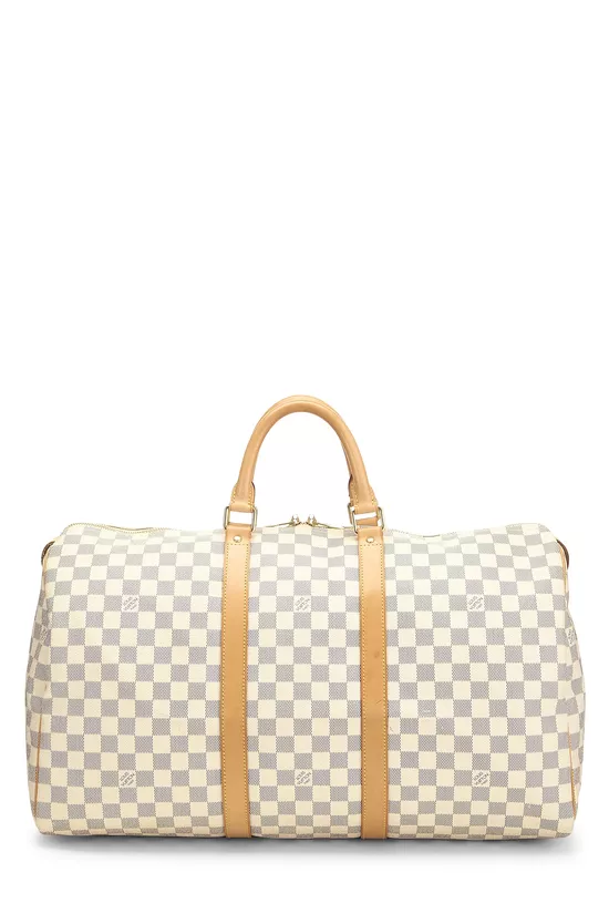 Damier Azur Keepall 50, , large image number 0