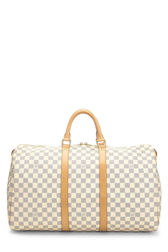 Damier Azur Keepall 50, , large image number 0