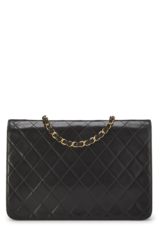 Black Quilted Lambskin Ex Flap Medium, , large image number 3