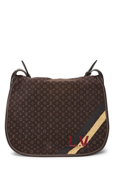 Louis Vuitton Brown Monogram Mini Lin Amman — photo 1
