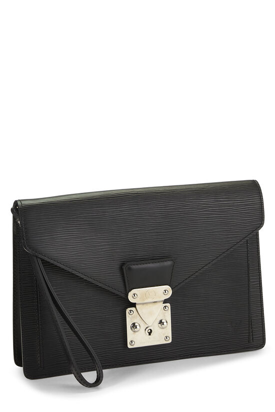 Black Epi Sellier Dragonne, , large image number 1