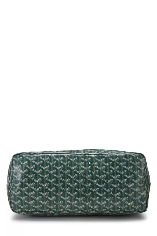 Green Goyardine Canvas Heart Saint-Louis PM, , large image number 4