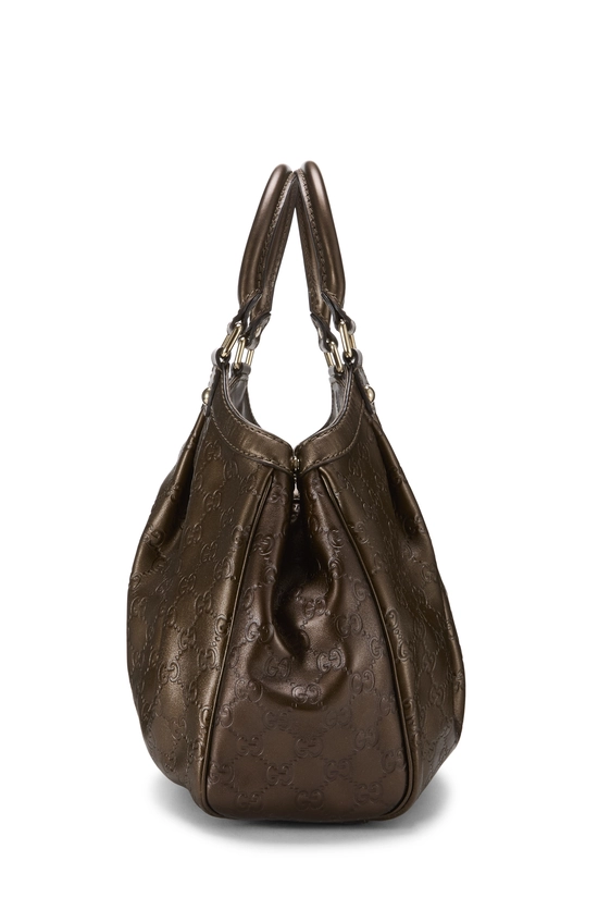 Brown Guccissima Sukey Tote, , large image number 2