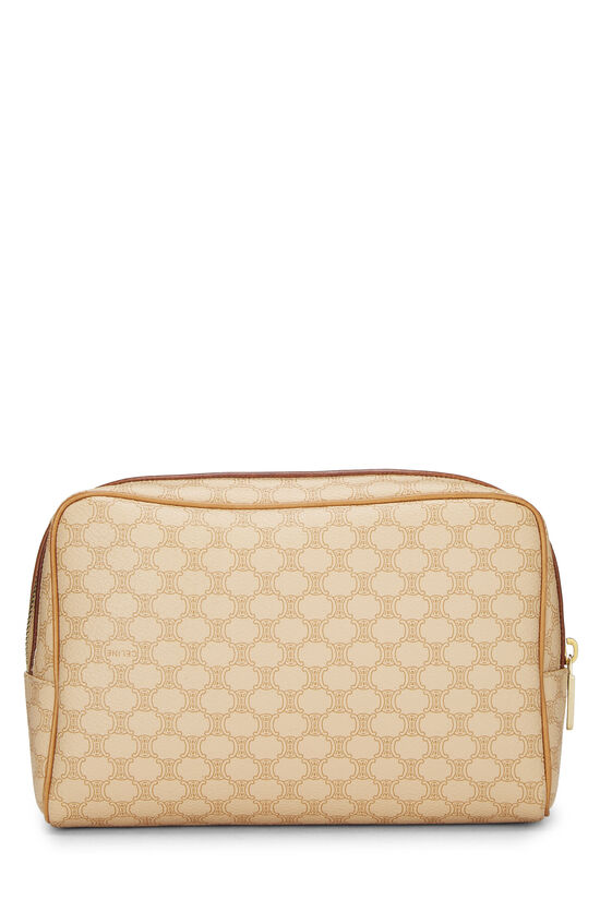 Beige Coated Canvas Macadam Pouch, , large image number 2