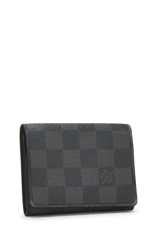 Black Damier Graphite Cartes de Visite, , large image number 1