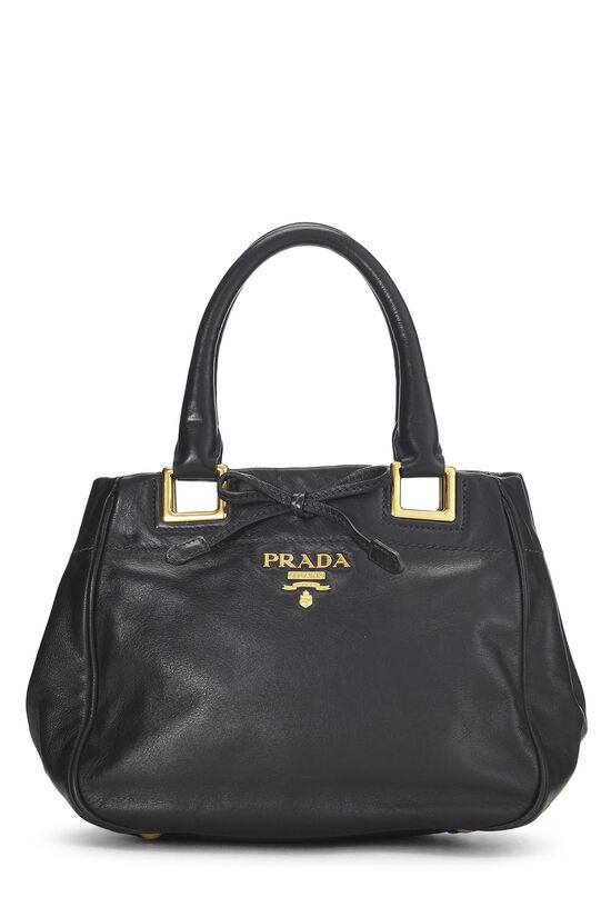 Black Calfskin Convertible Tote Small, , large image number 0