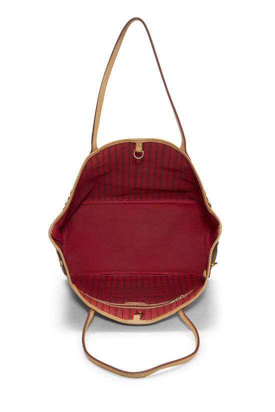 Louis Vuitton Red Monogram Canvas Neo Neverfull MM QJB3A05VRA019  