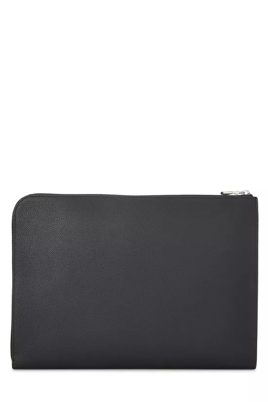 Black Taurillon Pochette Jour GM, , large image number 2