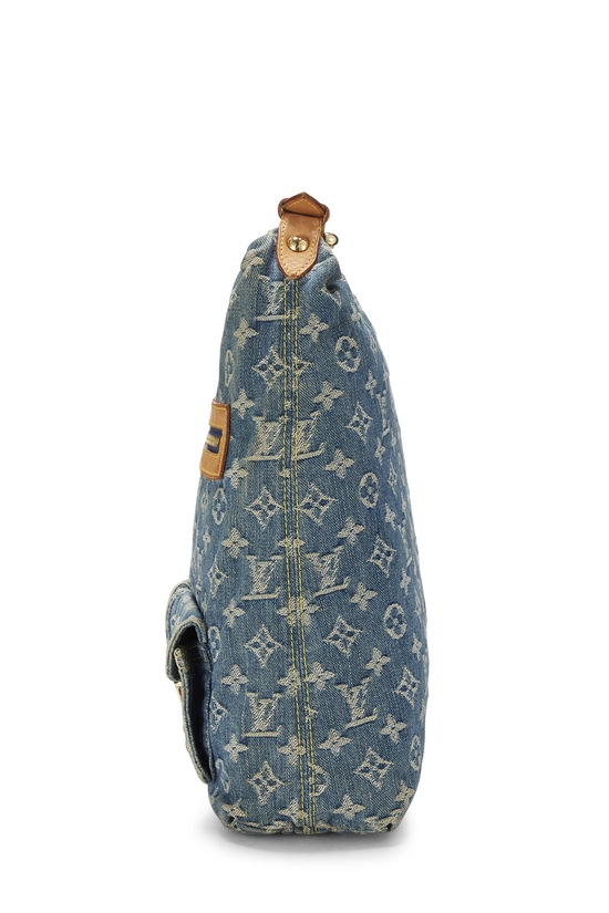 Blue Monogram Denim Baggy GM, , large image number 2