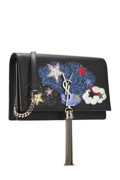 YSL Black Calfskin Embellished Kate Tassel Wallet On Chain (WOC) — photo 2