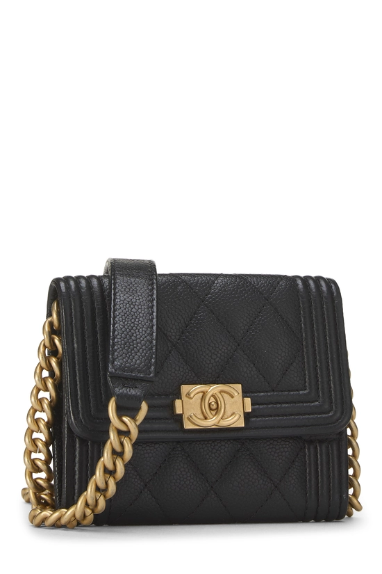 Black Caviar Boy Wallet on Chain (WOC), , large image number 1