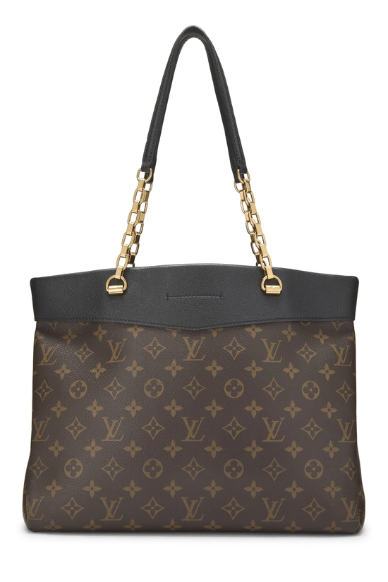 Black Monogram Canvas Pallas Shopper, , large image number 3