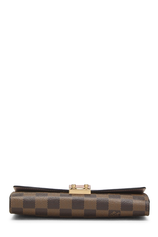 Damier Ebene Croisette Wallet on Chain (WOC) PM, , large image number 4