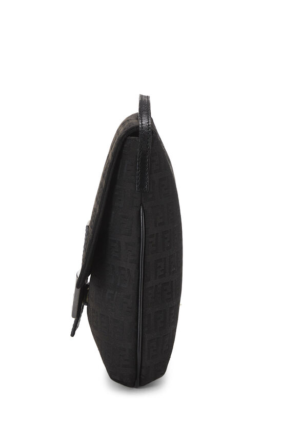 Black Zucchino Canvas Tube Messenger Small, , large image number 2