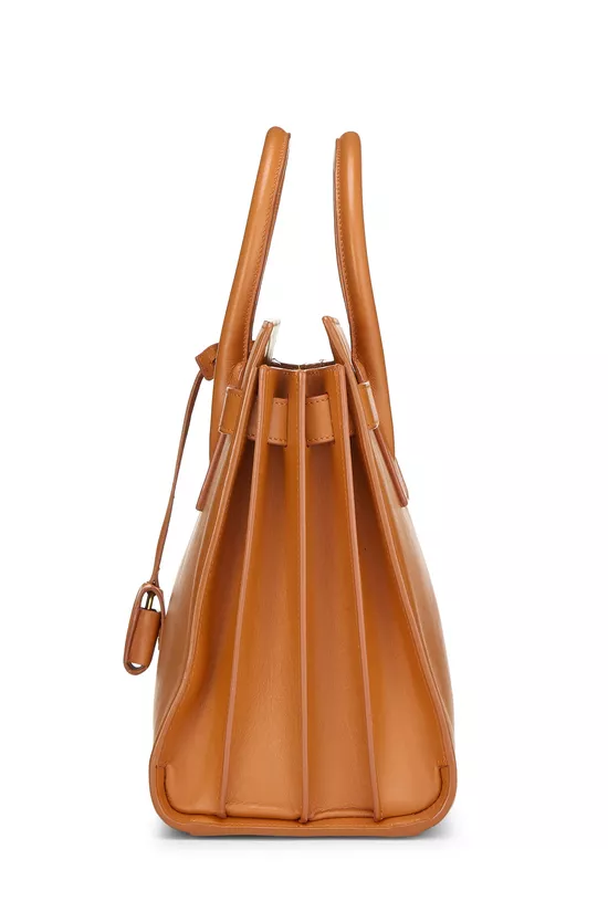 Orange Calfskin Sac De Jour Small, , large image number 2