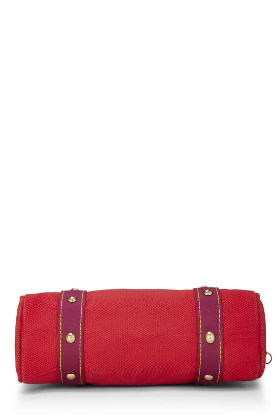 Louis Vuitton Red/Purple Canvas Antigua Cabas PM Bag Louis Vuitton