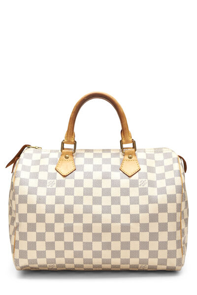 Damier Azur Speedy 30, , large