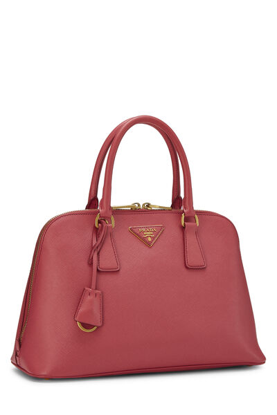 Pink Saffiano Promenade Medium, , large