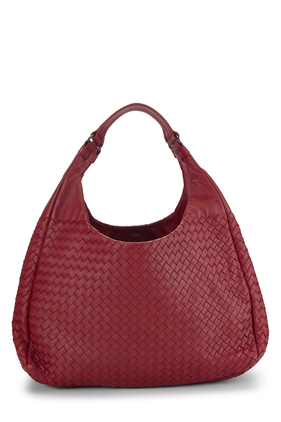 Red Intrecciato Campana Tote Large, , large image number 3