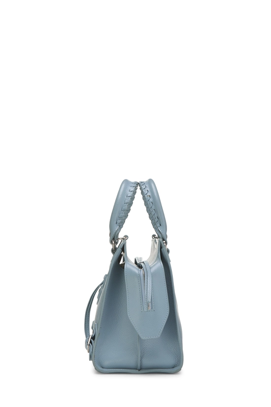 Blue Grained Calfskin Neo Classic City Bag Small, , large image number 2