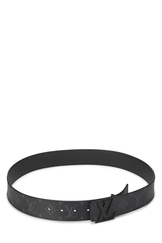 Pre-Owned Monogram Eclipse LV Initiales Ceinture 90  display picture 1